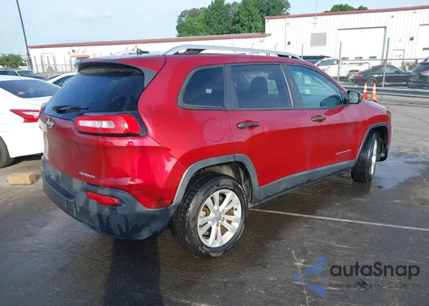 2015 Jeep Cherokee Sport из США, поврежденный, VIN 1C4PJLAB7FW637356